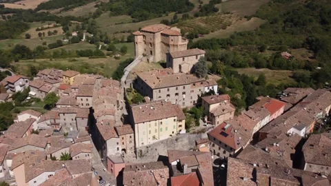 Medieval Castle Stock Footage 255768532