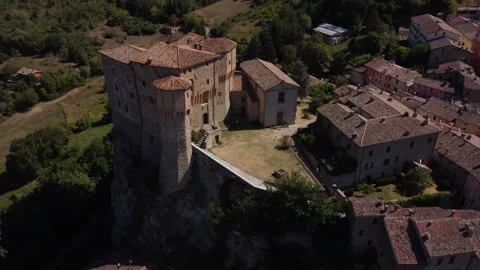 Medieval Castle Stock Footage 255768533