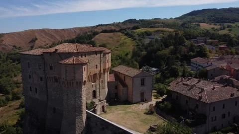 Medieval Castle Stock Footage 255768630