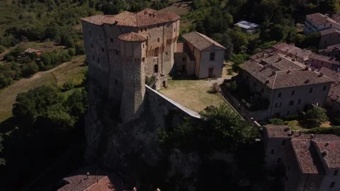 Medieval Castle Stock Footage 255768695