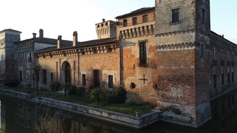 Medieval castle in Italy Stock-Footage 104954261