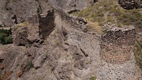 Medieval Castle Ruins Video stock 333328404