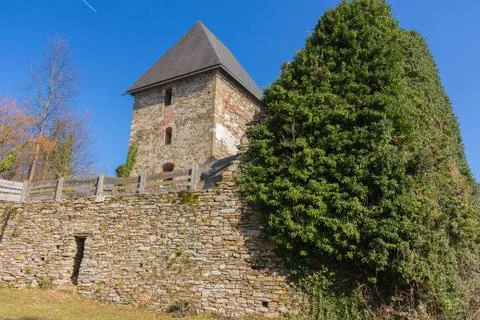 Medieval castle in styria,austria Stock Photos