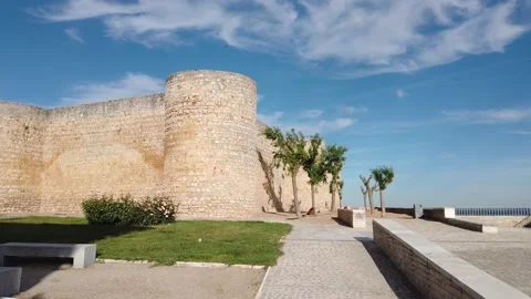 Medieval castle in Toro, Zamora Stock Footage 154458053