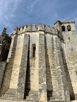 Medieval castle wall image Stock Photos