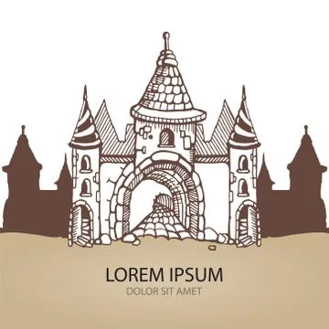 Medieval castles Stock-Illustration