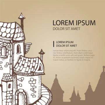 Medieval castles Stock Illustration