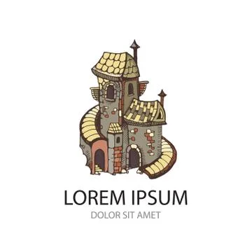 Medieval castles Stock Illustration