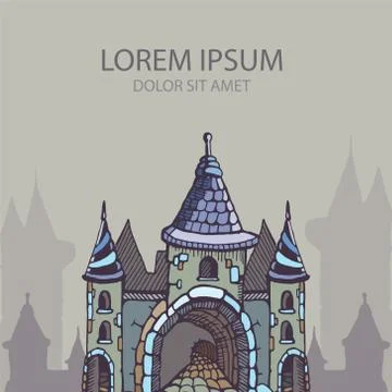 Medieval castles Stock-Illustration