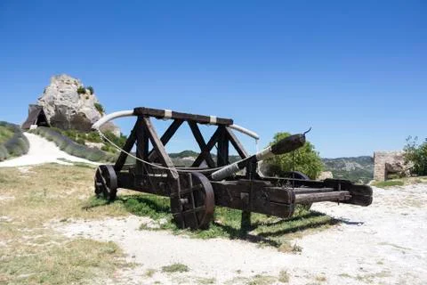 Medieval Catapult Stock Photos