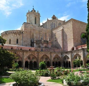 Medieval cathedral Stock Photos