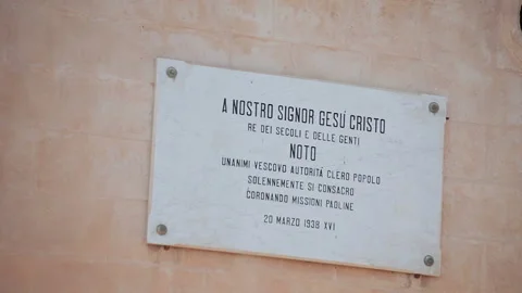 Medieval City Noto Stock Footage 108272576