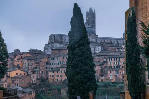 Medieval Cityscape View Stock Photos