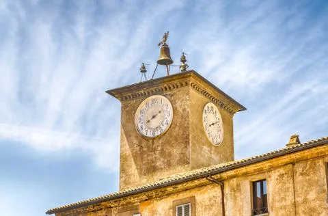 Medieval Clocktower Stock Photos