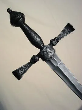 Medieval dagger Stock Photos