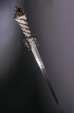 Medieval dagger Stock Photos