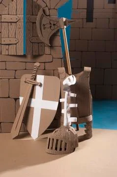 Medieval decorations Stock Photos