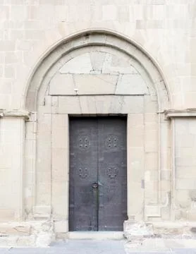 Medieval door Stock Photos