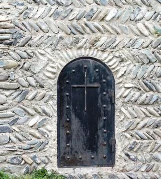 Medieval door Stock Photos