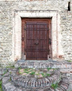 Medieval door Stock Photos