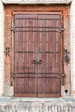 Medieval door Stock Photos