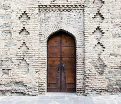 Medieval door Stock Photos