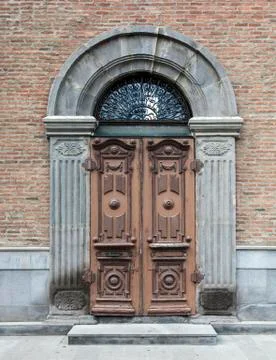 Medieval door Stock Photos