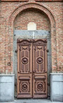 Medieval door Stock Photos