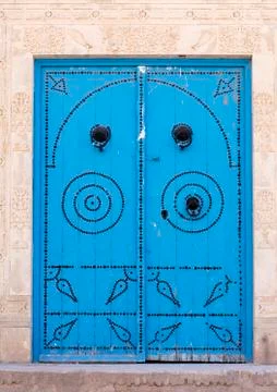 Medieval door Stock Photos