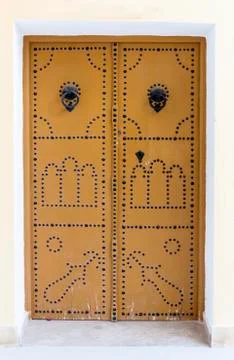 Medieval door Stock Photos
