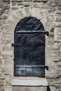 A medieval door Stock Photos