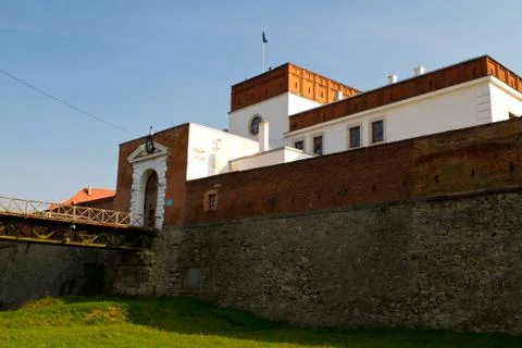 Medieval dubno castle Stock Photos