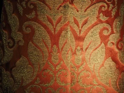 Medieval fabric texture pattern detail close up Stock Photos