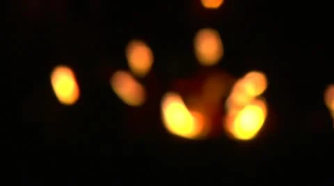 Medieval fire show 01 Stock Footage 11021657