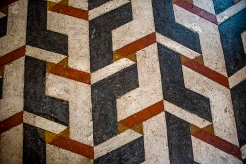 Medieval floor Stock Photos