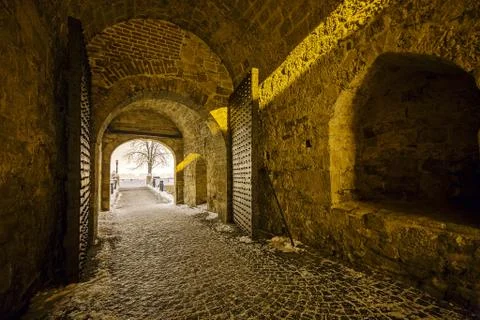 Medieval gate Stock Photos
