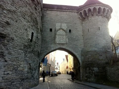 Medieval gate 写真素材