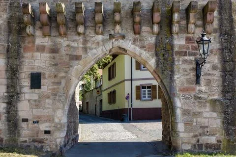 Medieval gate Stock Photos