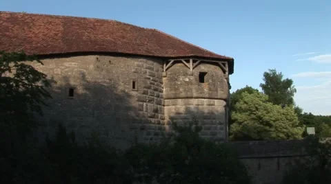 Medieval German Building Stockbeeldmateriaal 1037997