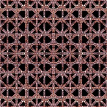 Medieval Grid Seamless Check Pattern Digital abstract geometric pattern ba... Stock Photos