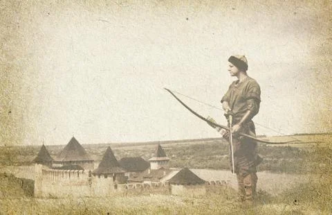 Medieval guard Stock Photos