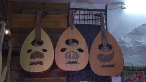 The Medieval Islamic Oud  Stock Footage 324914597