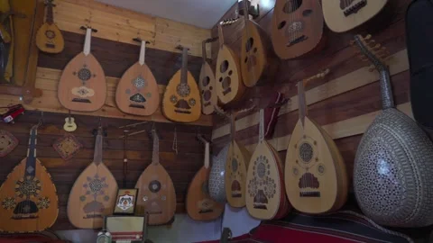 The Medieval Islamic Oud Stock Footage 324914635