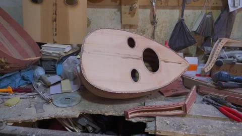 The Medieval Islamic Oud  Stock Footage 324914652