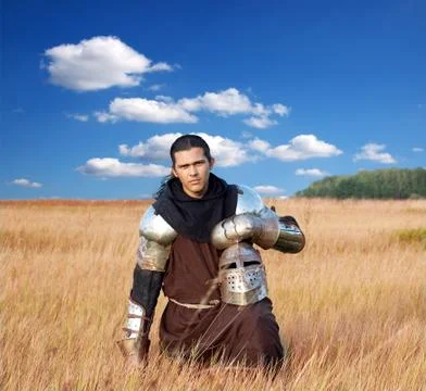 Medieval knight Stock Photos