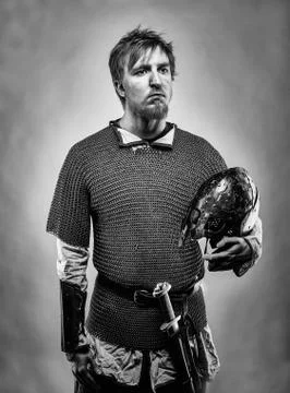 Medieval knight Stock-Fotos