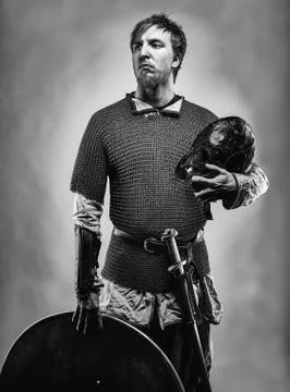 Medieval knight 写真素材