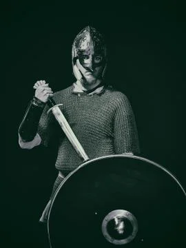 Medieval knight Фото