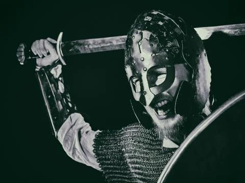 Medieval knight 写真素材