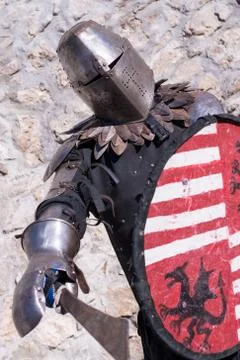 Medieval knight Stock Photos